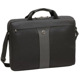 Geanta notebook Wenger Legacy, 17 inch, Negru-Gri