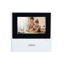 Monitor interior IP & Wi-Fi, Dahua VTH2611L-WP, 4.3", Alb