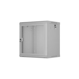 Cabinet metalic Lanberg WF01-6412-23S 12U, Wall mount, 450 mm, Metal door, Gri