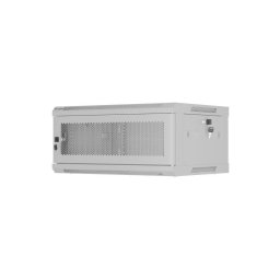 Cabinet metalic Lanberg WF01-6404-23S 4U, Wall mount, 450 mm, Metal door, Gri