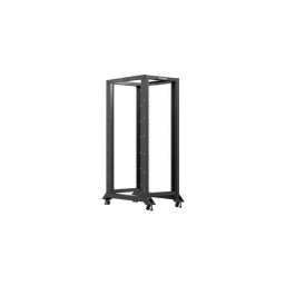 Cabinet metalic Lanberg OR01-6032-B 32U, Open rack, 600 x 1000, Negru