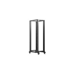 Cabinet metalic Lanberg OR01-6042-B 42U, Open rack, 600 x 1000, Negru
