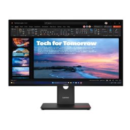 Monitor IPS LED Lenovo ThinkVision T27QD-40, 27 inch, QHD (2560 x 1440), 120 HZ, 4 ms, HDMI, DisplayPort, Pivot, Negru