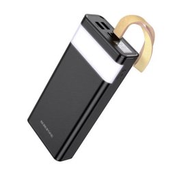 Baterie Externa Borofone BJ18 Coolmy, 20000mAh, 10W, 2 x USB-A, Neagra