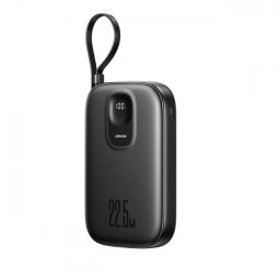 Baterie Externa Joyroom JR-PBF18, 10000mAh, 22.5W, QC + PD, 1 x Lightning - 1 x USB-A - 1 x USB-C, Neagra