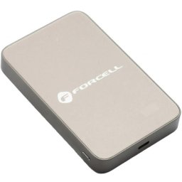 Baterie Externa Wireless Forcell F10K8, 10000mAh, 15W, PD + FQI, 1 x QI - 1 x USB-C, Aurie