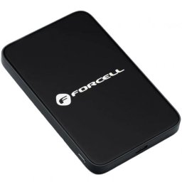 Baterie Externa Wireless Forcell F5K8, 5000mAh, 15W, PD + FQI, 1 x QI - 1 x USB-C, Neagra