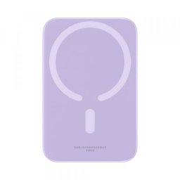 Baterie Externa Wireless Baseus Mini Air, 6000mAh, 20W, PD + FQI, 1 x QI - 1 x USB-C, Mov