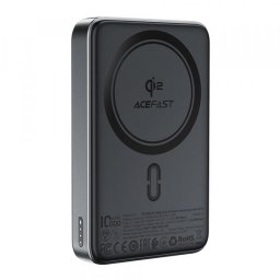 Baterie Externa Wireless Acefast M11, 10000mAh, 30W, PD + FQI, 1 x QI - 1 x USB-C, Neagra