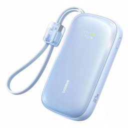 Baterie Externa Baseus EnerFill FC21 Qpow 3 Ultra, 10000mAh, 22.5W, QC + PD, 1 x USB-A - 1 x USB-C, Albastra