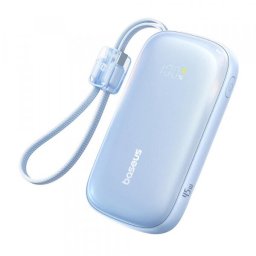 Baterie Externa Baseus EnerFill FC21 Qpow 3 Ultra, 10000mAh, 45W, QC + PD, 1 x USB-A - 1 x USB-C, Albastra