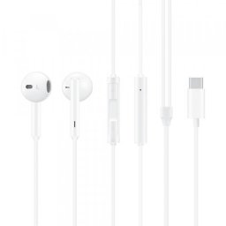 Handsfree USB-C Huawei CM33, Alb