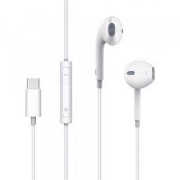 Handsfree USB-C McDodo HP-6071 Element, 1.2m, Alb