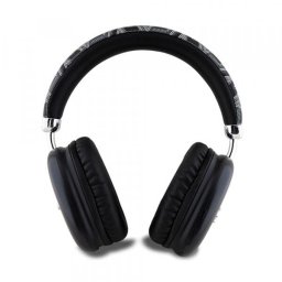 Casti Stereo Wireless Guess GCube Metallic Script Logo, Bluetooth, A2DP, Negru