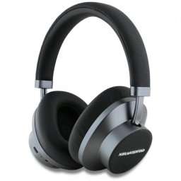 Casti over-ear Karl Lagerfeld Saffiano Elongated Bluetooth ANC, Negre