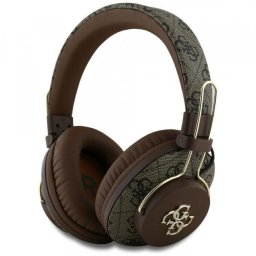 Handsfree Bluetooth Guess 4G Metal Logo, A2DP, Maro