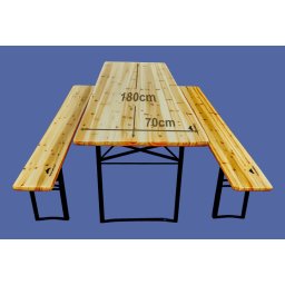 Set de bere din lemn – 180 cm, 70cm