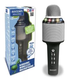 Bontempi: Microfon karaoke wireless - negru