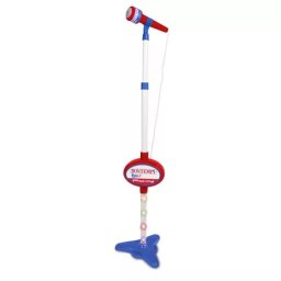 Bontempi: Microfon cu suport - albastru