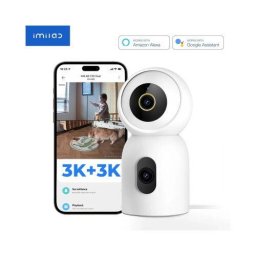 Camera de supraveghere IMILAB C30 Dual Home Security Camera, Night Vision, 360, 3K+3K White