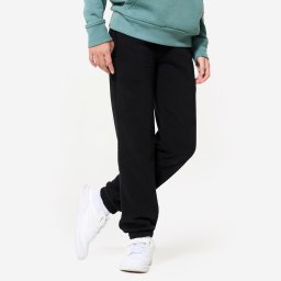 Pantalon de trening călduros multisport negru Copii