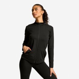 Geacă de sport polar Negru Damă