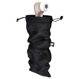 Satisfyer - husă discretă pentru jucării intime - mărime medie - negru