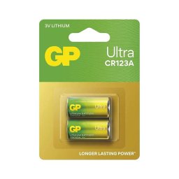 Baterie litiu CR123A GP LITHIUM 3V/1400 mAh