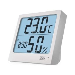 Termometru digital cu higrometru, 1xAA, alb
