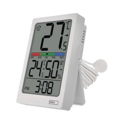 Termometru digital cu higrometru, 2x AAA, alb