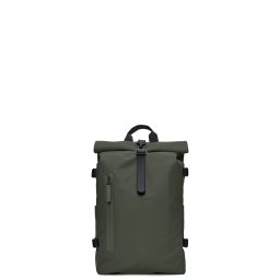 RAINS Backpack Rolltop Rucksack Large W3 14590 03 green