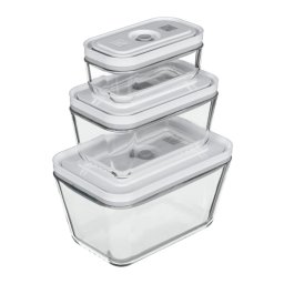 Cutii alimentare Set of 3 Glass Containers Zwilling Fresh & Save