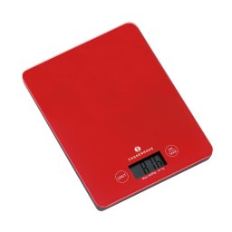 Cantar de bucatarie Balance Red, capacitate 5 kg și precizie 1 g, funcție TARA, suprafață din sticlă