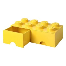 Room Copenhagen LEGO Brick Drawer 8 yellow - RC40061732