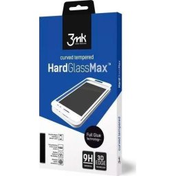Folie de protecție Xiaomi 12 / 12X 3mk HardGlass Max, Ramă neagră Xiaomi STICLĂ