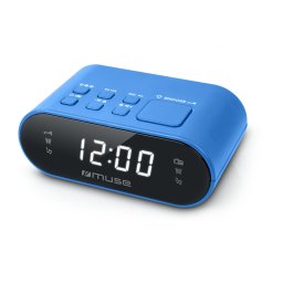 DUAL ALARM CLOCK RADIO MUSE PLL, M-10 BL