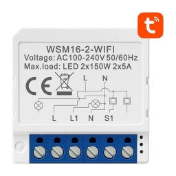Intrerupator WSM16-W2 TUYA intelligent Wi-Fi flush switch