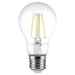 BEC E27 A60 CU FILAMENT LED 6W 4000K ALB NEUTRU