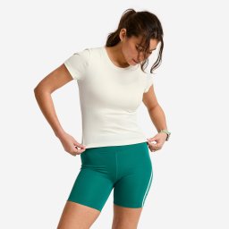 Tricou reiat pentru sport Alb Damă