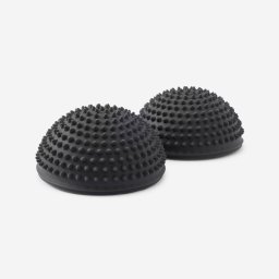 Stație de echilibru Fitness reversibilă și modulară, negru