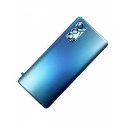 Capac Baterie pentru Oppo Reno4 Pro Albastru Cu Geam Camera