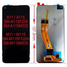 Display cu touchscreen compatibil Samsung Galaxy A11 varianta 157.5 mm