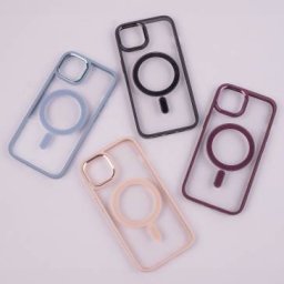 Husa Clear Magnetic Case Apple iPhone 13 Pro Max Visiniu