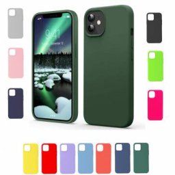 Husa Liquid Silicone Apple iPhone 12 Violet