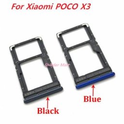 Suport SIM Xiaomi Poco X3 Albastru Service Pack