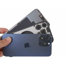 Capac Baterie Apple iPhone 15 Pro Max Albastru Service Pack