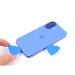 Capac Baterie Apple iPhone 16 Plus Albastru Service Pack