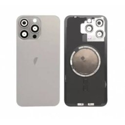 Capac Baterie Apple iPhone 15 Pro Alb Service Pack