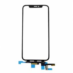 Geam Touchscreen cu OCA iPhone X Negru Service Pack