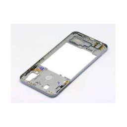 Carcasa Mijloc Samsung Galaxy A40 Argintie Service Pack